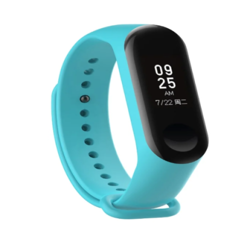 Ремешок Borasco для фитнес-браслета Xiaomi Mi Band 3/4 Blue фото 