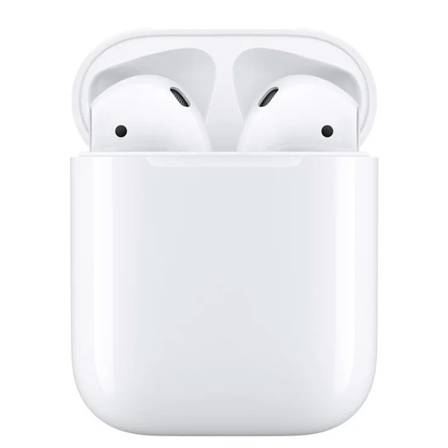 Беспроводные наушники Apple AirPods 2 MRXJ2 Реплика (с беспроводной зарядкой чехла) фото 